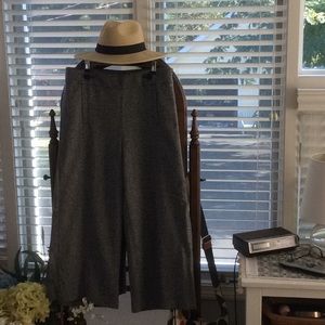 Ann Taylor Pants - Tweed wool wide legged crop pants Ann Taylor Pants - Tweed wool wide legged crop pants